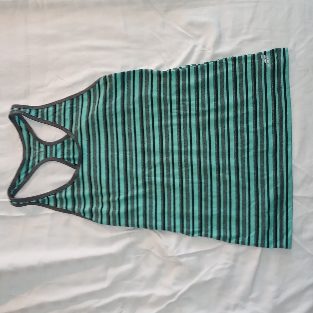 Striped Athletic Tank Top